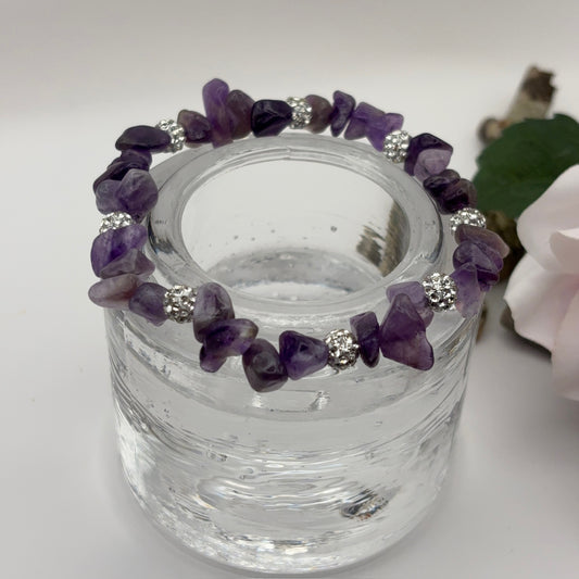 AMETHYST - stone bracelet