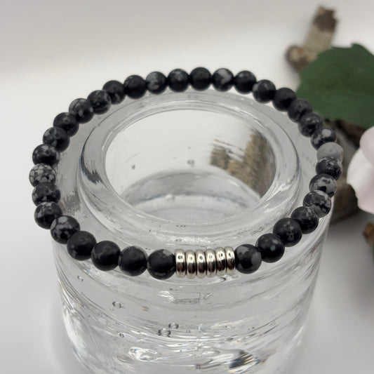 OBSIDIAN - stone bracelet
