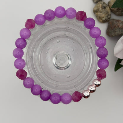 AMETISTI - rannekoru