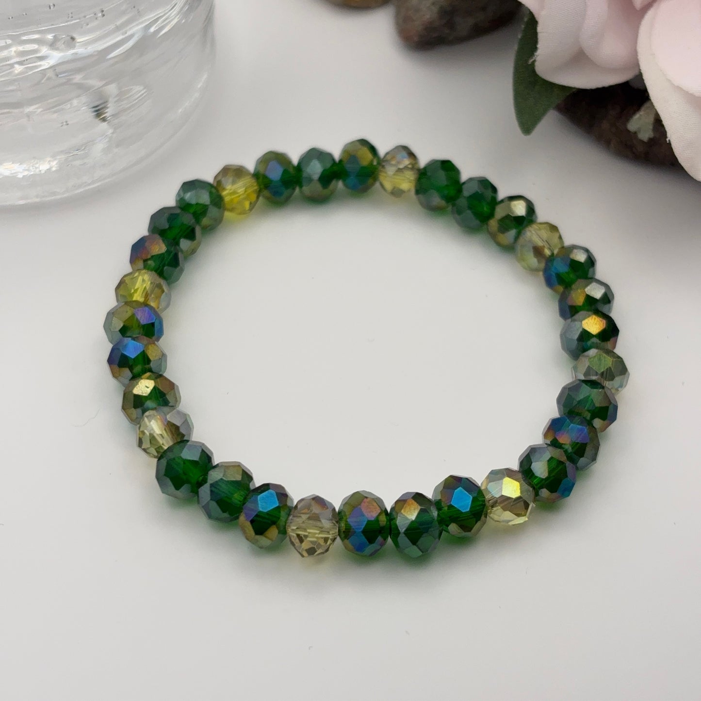 FACET GREEN - bracelet