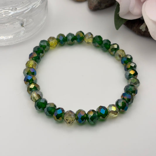 FACET GREEN - bracelet