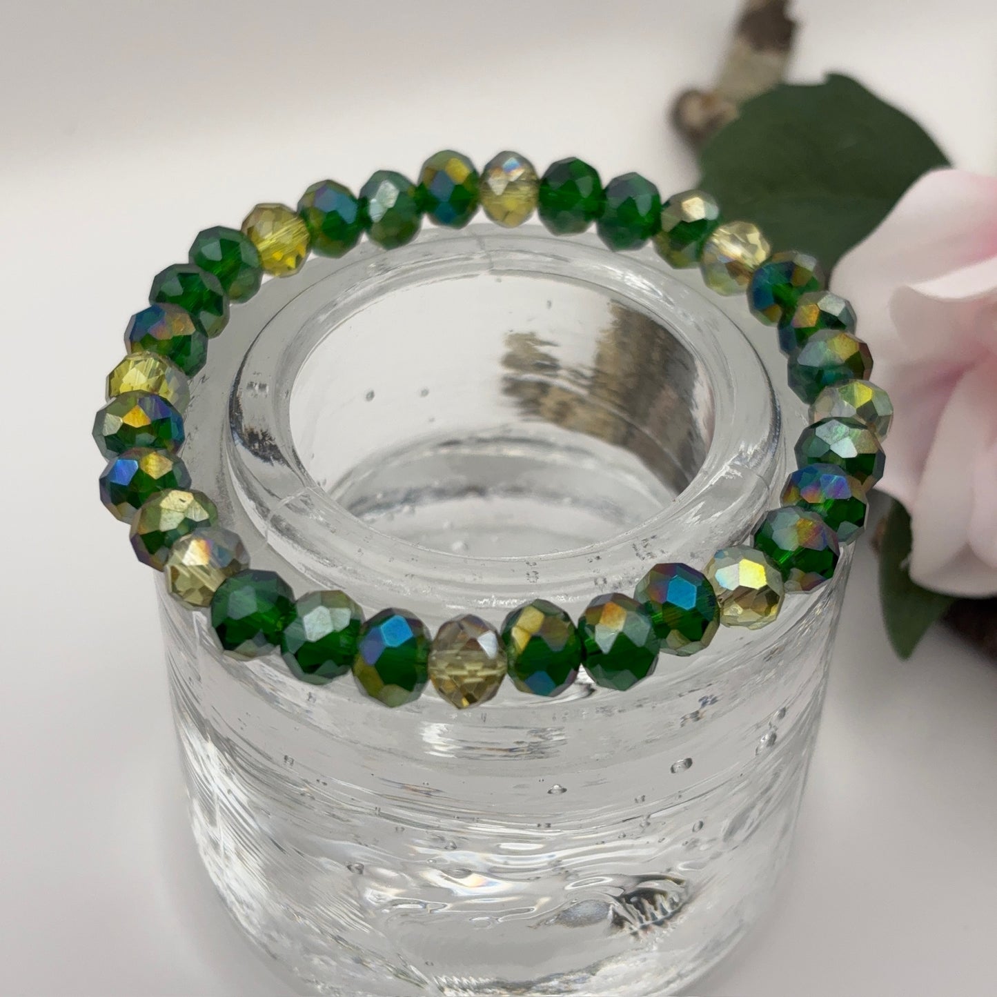 FACET GREEN - bracelet