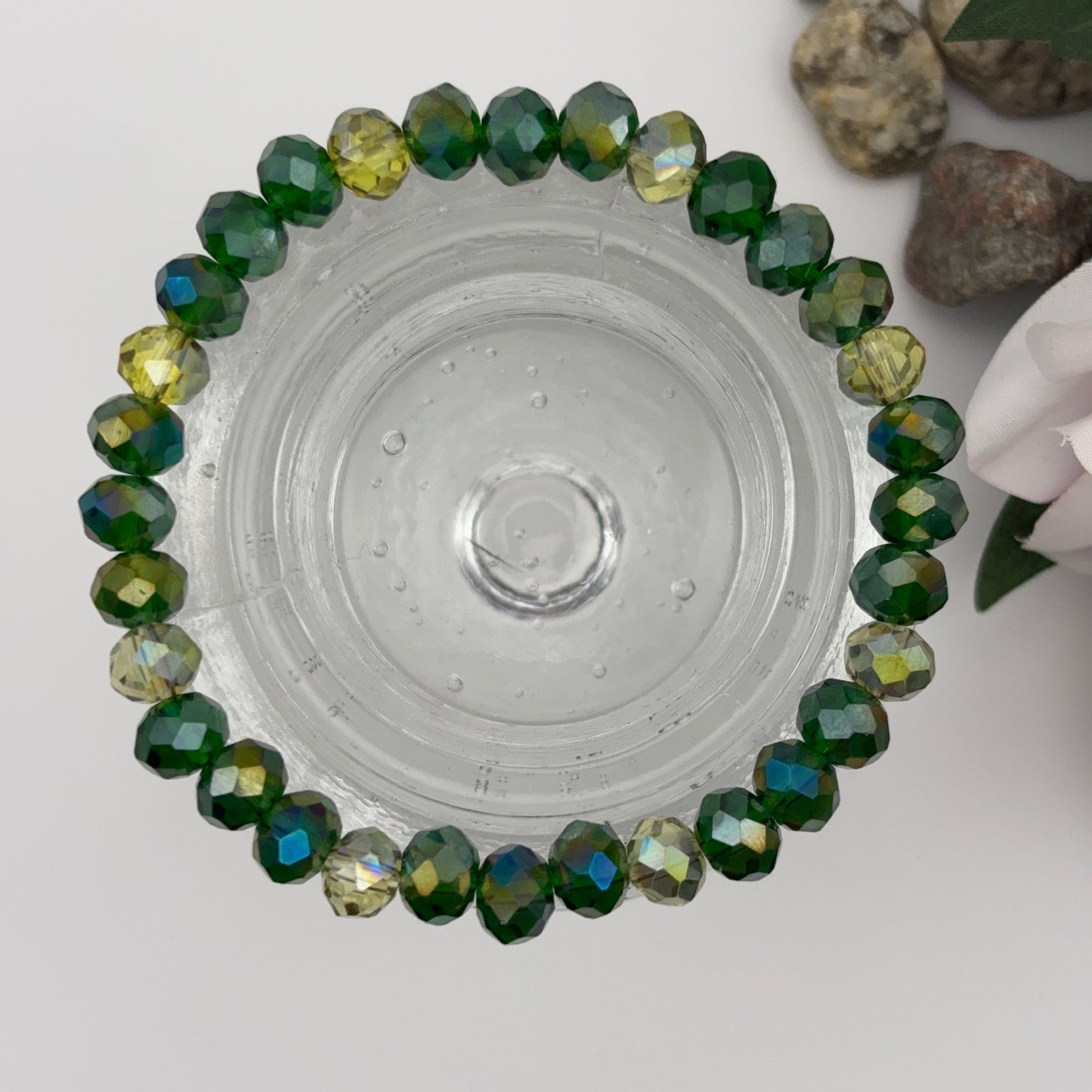 FACET GREEN - bracelet
