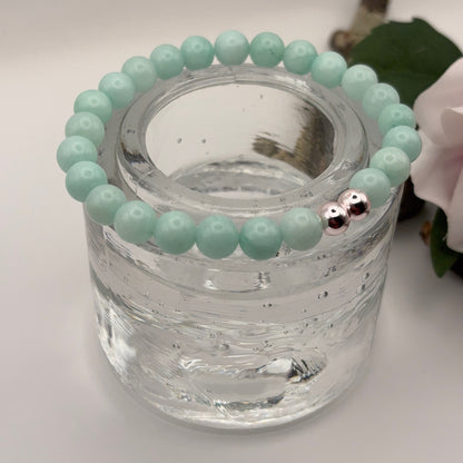 AMAZONIITTI - rannekoru amazoniitti -kivestä