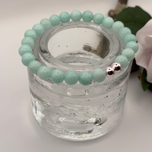AMAZONITE - bracelet made of amazonite stone