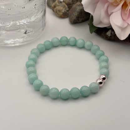 AMAZONIITTI - rannekoru amazoniitti -kivestä