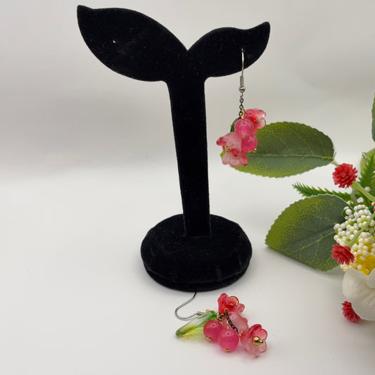 CURRANT Earrings - Glass 5cm