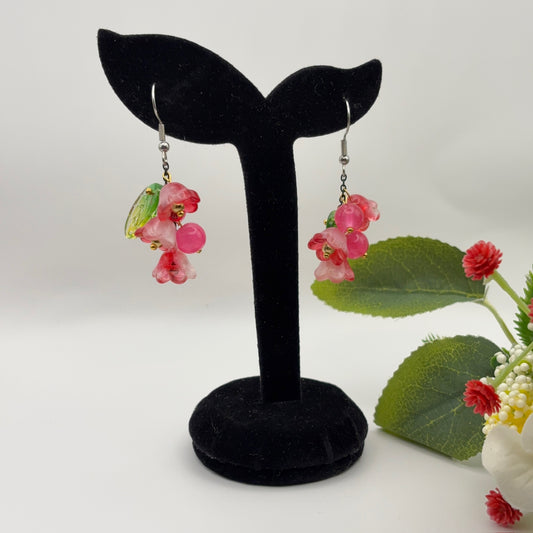 CURRANT Earrings - Glass 5cm