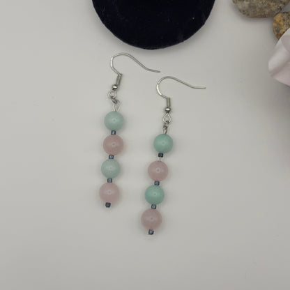 LOVE PEACE POWER Earrings 6.5cm