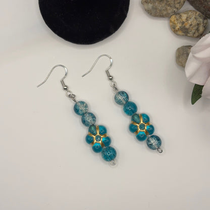 ABRA - örhängen gjorda av glas och akryl