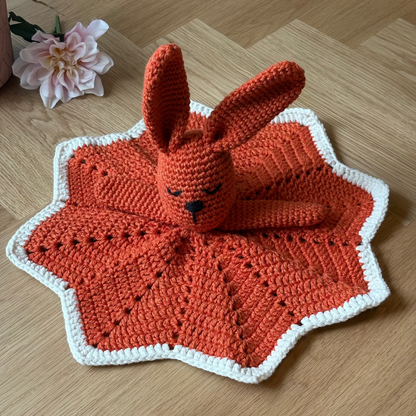 UNIPUPU oranssi - Virkattu Puuvillalangasta Käsityönä