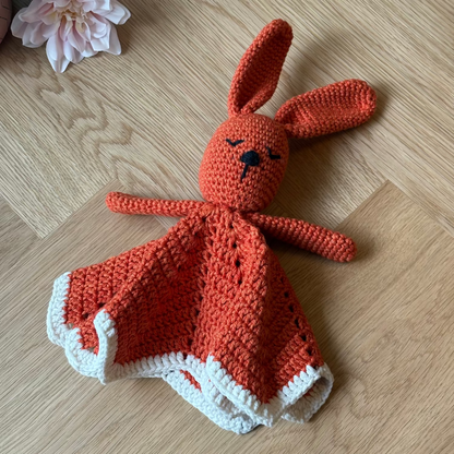 UNIPUPU oranssi - Virkattu Puuvillalangasta Käsityönä