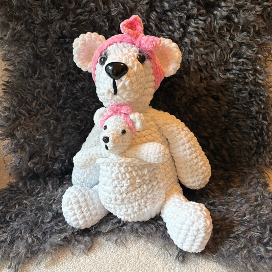 Nalle Hahmo Virkattu - Käsityöhahmo