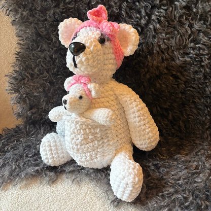 Nalle Hahmo Virkattu - Käsityöhahmo