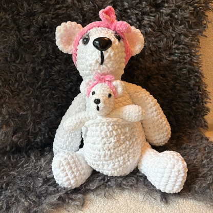 Nalle Hahmo Virkattu - Käsityöhahmo