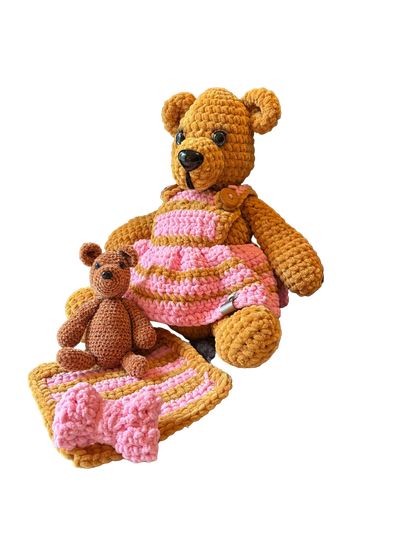 Nalle Hahmo Virkattu - Ainutlaatuinen Käsityöhahmo