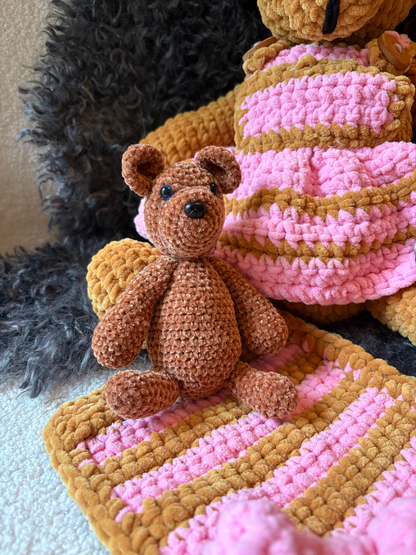 Nalle Hahmo Virkattu - Ainutlaatuinen Käsityöhahmo