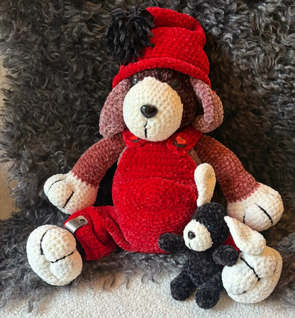 Nalle Hahmo - virkattu Käsityöhahmo