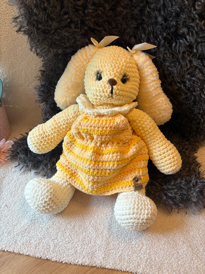 JÄTTIPUPU Virkattu koristehamo