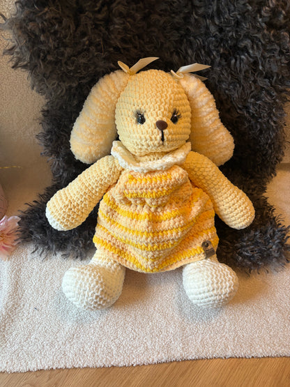 JÄTTIPUPU Virkattu koristehamo