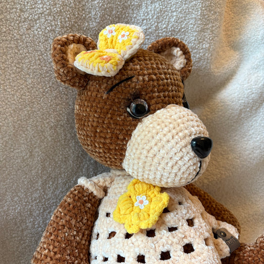 Teddy Bear Character Crochet - Handmade