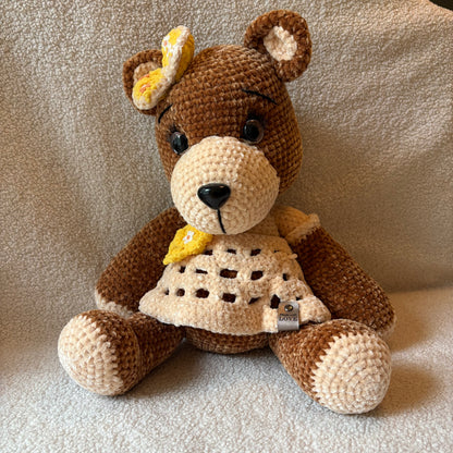 Nalle Hahmo Virkattu - Käsityönä tehty