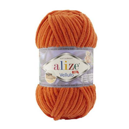 Wollbiene Softy Chenille Lanka 100g - Kulta 82