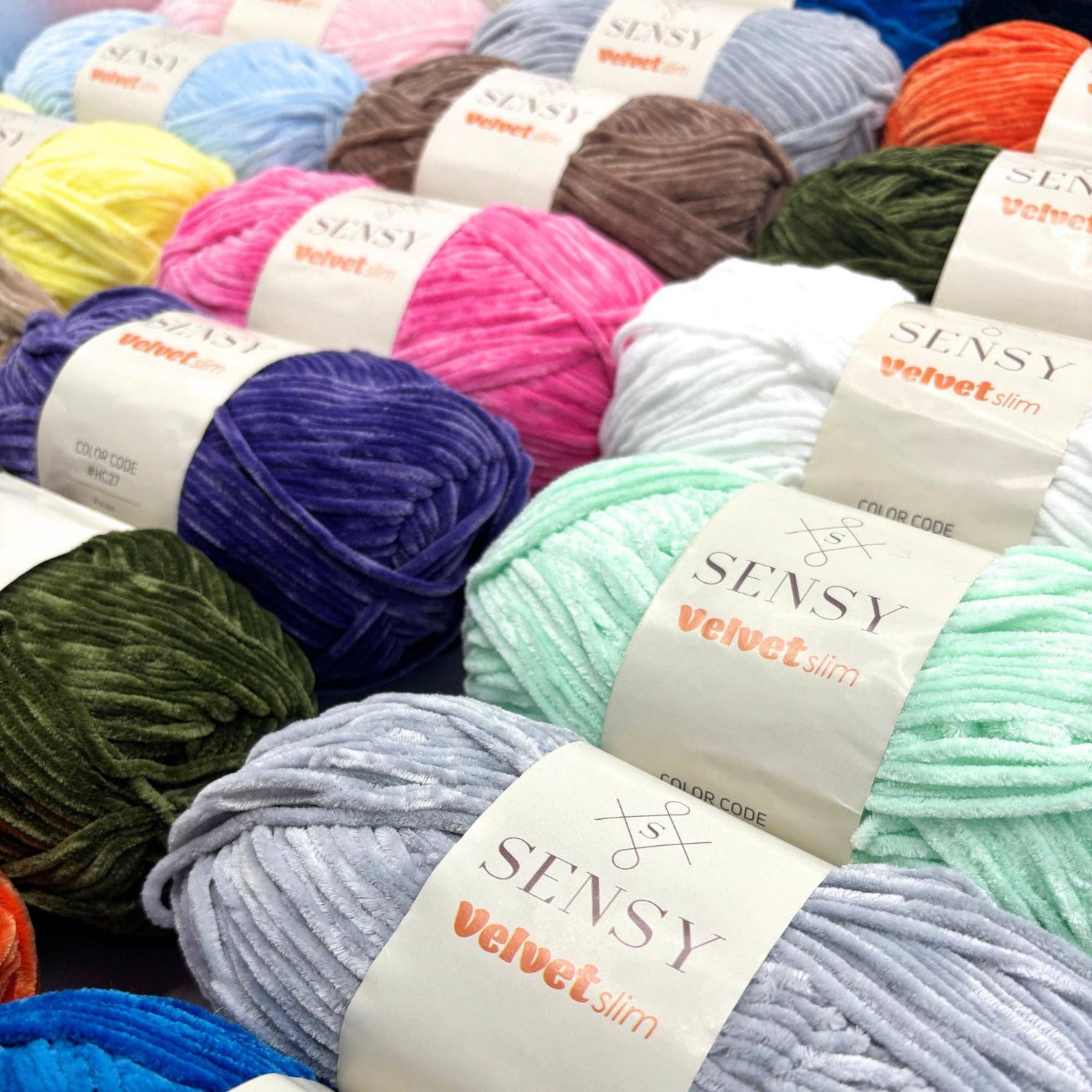 Sensy Velvet Slim pehmolanka 100g