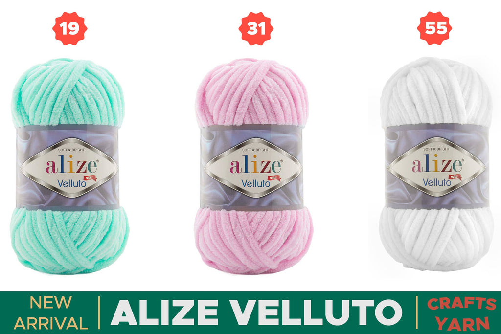 ALIZE Velluto - Pehmeä Samettilanka 100g