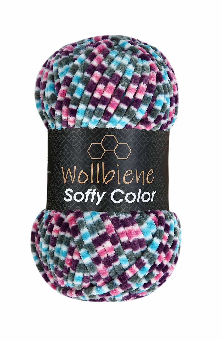 Wollbiene Softy Color Chenille Wool 100g - Pehmeä Neulonta Lanka